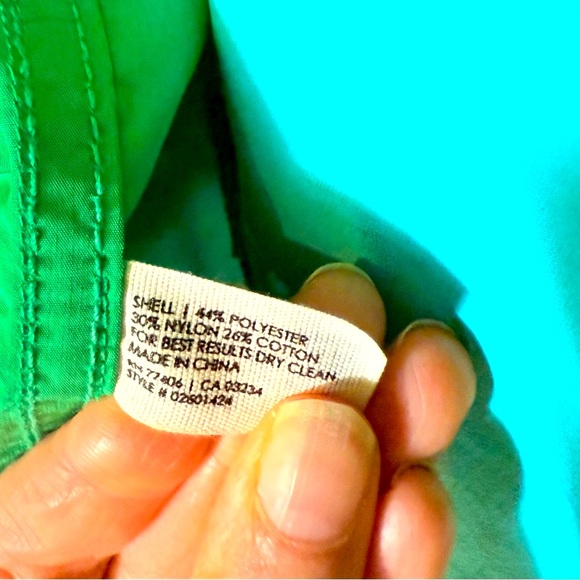 Club Monaco EUC Green Aqua Utility Jacket - Picture 5 of 8